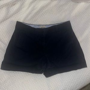 JCrew navy blue chino shorts
